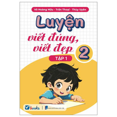 Sách - Luyện Viết Đúng, Viết Đẹp 2 - Tập 1