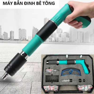SIÊU CẤP VỚI MÁY BẮN ĐINH BÊ TÔNG THÔNG MINH KHÔNG CẦN ĐIỆN TẶNG KÈM THEO 50 ĐINH HÀNG LOẠI 1