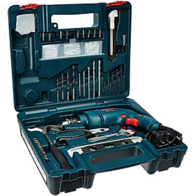 MÁY KHOAN 500W 10MM BOSCH GSB 10 RE (VALY NHỰA, BỘ MŨI KHOAN + ĐẦU VÍT) - HÀNG CHÍNH HÃNG