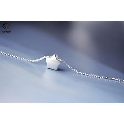Dây chuyền bạc Ý 925 Huệ Ngân - Ngôi sao may mắn PP1508