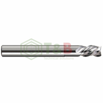 Dao Phay Phẳng 3 Me D5x15x70L Union Tool Model AZS3050-150, Dao phay ngón gia công trước nhiệt, đồng, nhôm