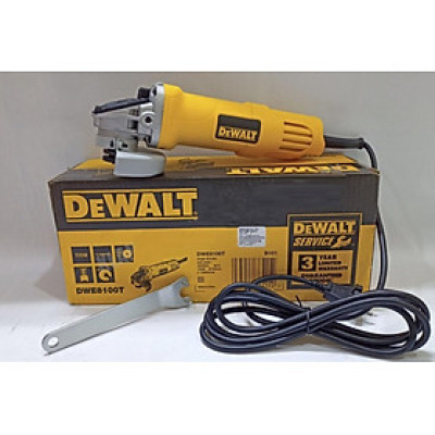 MÁY MÀI GÓC 720W 100MM DEWALT DWE8100T-B1 - HÀNG CHÍNH HÃNG