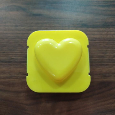 Khuôn 3D trái tim chơi bột nặn đất nặn an toàn