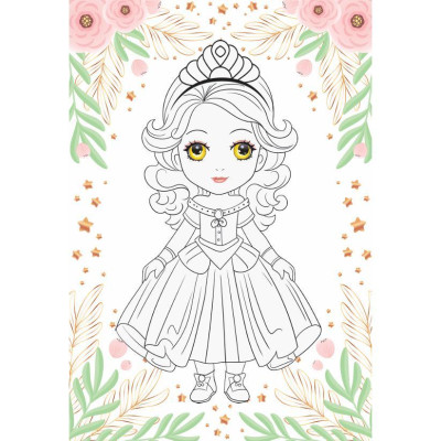 Sách - Tô Màu Princess - Công Chúa Lộng Lẫy - Việt Thư