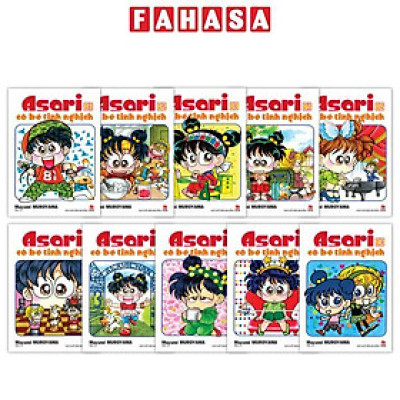 Sách - Combo Manga - Asari - Cô Bé Tinh Nghịch: Tập 81 - 90 (Bộ 10 Cuốn)