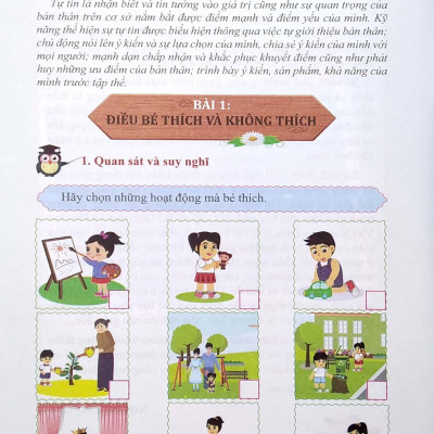 Giáo Dục Kỹ Năng Sống - Lớp Mầm Non