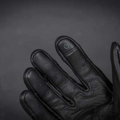  Găng Tay Da Dê Bảo Hộ Lái Moto, Xe Máy LS2 RUST MAN LEATHER DÀI NGÓN - GARA20