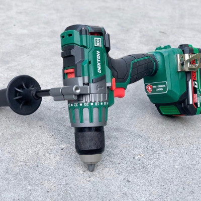 MÁY KHOAN ĐỘNG LỰC DÙNG PIN 21V 13mm DEKTON M21-ID13120ATC - HÀNG CHÍNH HÃNG