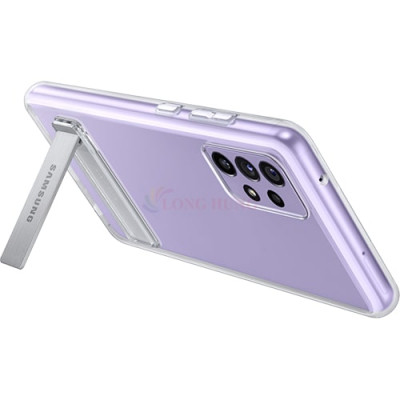 Ốp lưng nhựa cứng Clear Standing Cover Samsung Galaxy A72 EF-JA725 - Hàng chính hãng