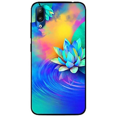 Ốp lưng dành cho Vsmart Star mẫu Sen Xanh Nước