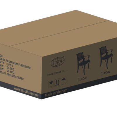 Ghế Nhôm Đúc AC-01-Br