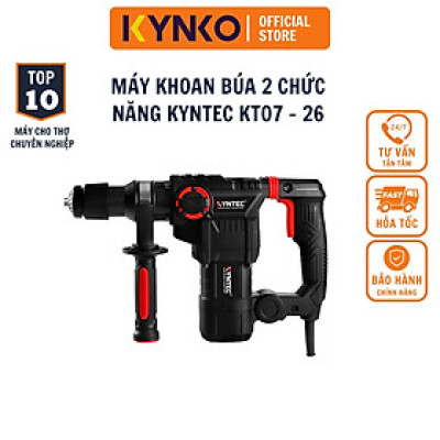 MÁY KHOAN BÚA 2 CHỨC NĂNG KYNTEC KT07 - 26 CHÍNH HÃNG