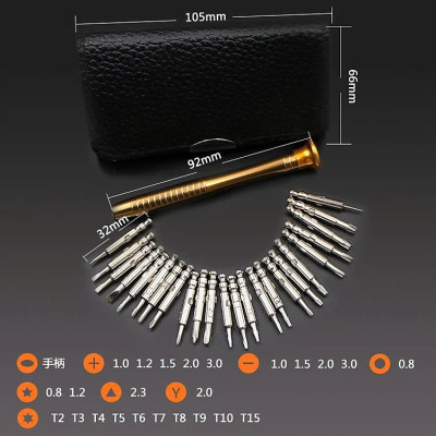 Bộ tua vít đa năng dùng sửa chữa điện thoại, đồng hồ đeo tay máy tính laptop, đồ điện tử