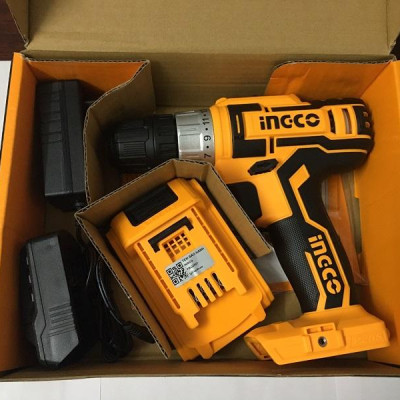 MÁY KHOAN PIN CHÍNH HÃNG 20V LITHIUM INGCO CDLI20024 (1 SẠC, 1 PIN)- HÀNG CHÍNH HÃNG