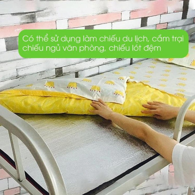 KHÔNG VIỀN 1mx1.8m Chiếu Ngủ Văn Phòng Cao Cấp Cá Nhân Chiếu Cách Nhiệt Thảm Ngủ Trưa Tấm Lót Đa Năng Du Lịch Dã Ngoại