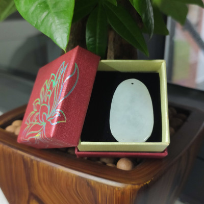 Mặt Dây Chuyền Bổn Mệnh Đá Cẩm Thạch Phật Bất Động Minh Vương Tuổi Dậu CV0117