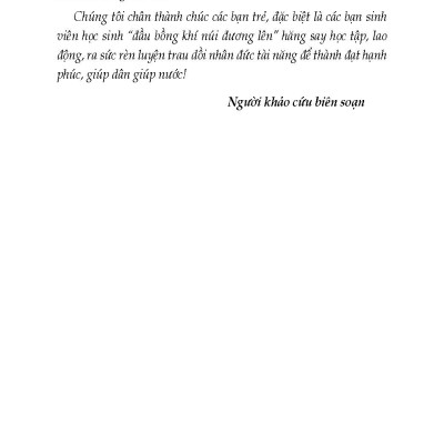 Bạn Trẻ Với Trau Dồi Nhân Đức, Tài Năng