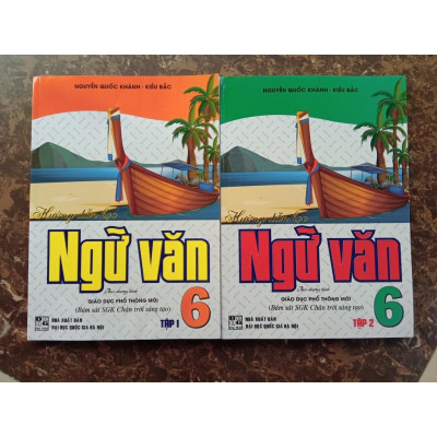 Sách - Combo Hướng Dẫn Học Ngữ Văn 6 (Tập 1+Tập 2)