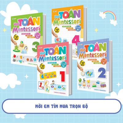 Học Toán Montessori 2 ( Phát triển trí tuệ 4+)