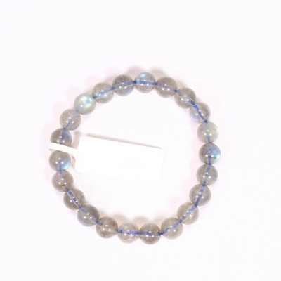 Vòng tay phong thủy đá xà cừ xám - Ngọc Quý Gemstones