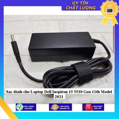 Sạc dùng cho Laptop Dell Inspiron 15 5510 Gen 11th Model 2021 - Hàng Nhập Khẩu New Seal