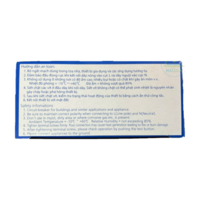 CB chống giật 2P 63A 30mA