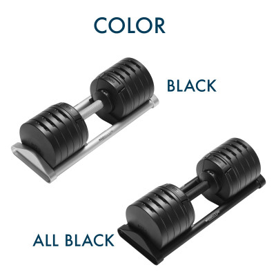 Nuobell - Tạ dumbbells 40Kg Điều Chỉnh 20 Mức – Tay Cầm Khắc Vân, Phù Hợp Gym, Tập Luyện Tại Nhà