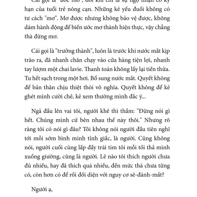 Hãy Là Tất Cả, Hoặc Không Là Gì