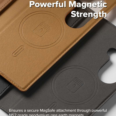 Ví từ tính RINGKE Folio Grip Wallet Magnetic cho Samsung Galaxy Z Fold 7 - Hàng Chính Hãng