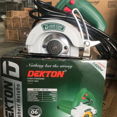 MÁY CẮT GẠCH 1400W 110MM DEKTON DK-110 - HÀNG CHÍNH HÃNG