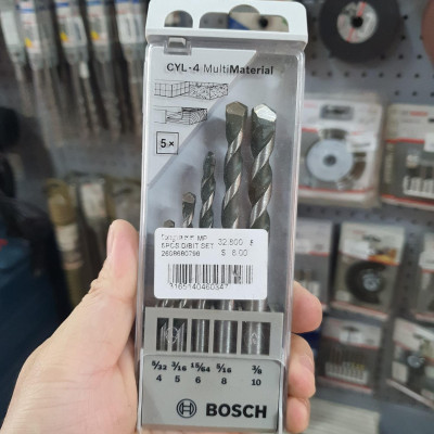 MŨI KHOAN ĐA NĂNG BỘ 5 MŨI (4/6/8/10MM) BOSCH 2608680798 - HÀNG CHÍNH HÃNG