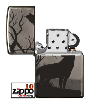 Bật lửa Zippo 49188 Wolves Design - Chính hãng 100%