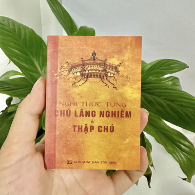Sách - Nghi Thức Tụng Chú Lăng Nghiêm & Thập Chú (Khổ mini) - Anan Books