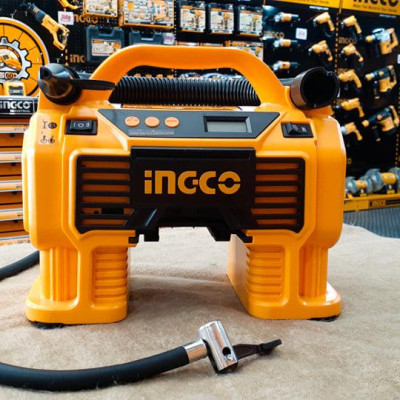 MÁY BƠM HƠI LỐP XE DÙNG PIN (160PSI/11BAR/20V) INGCO CACLI2002 - HÀNG CHÍNH HÃNG