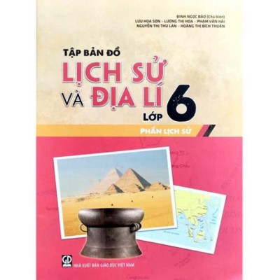 Sách - Combo Tập Bản Đồ Lịch Sử Và Địa Lí Lớp 6 (Phần Lịch Sử + Địa Lí)