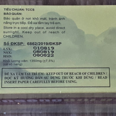 GINSENGGOLD-S - ĐÔNG TRÙNG HẠ THẢO - NHẬT VIỆT PHARMA - TĂNG CƯỜNG SỨC ĐỀ KHÁNG