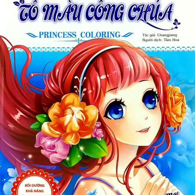 Tô Màu Công Chúa Nhỏ - Tô Màu Công Chúa - Công Chúa Mộng Mơ