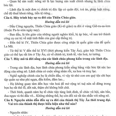Sách tham khảo- Trả Lời Câu Hỏi Lịch Sử 7 - Tự Luận & Trắc Nghiệm (Dùng Kèm SGK Kết Nối Tri Thức Với Cuộc Sống)_HA