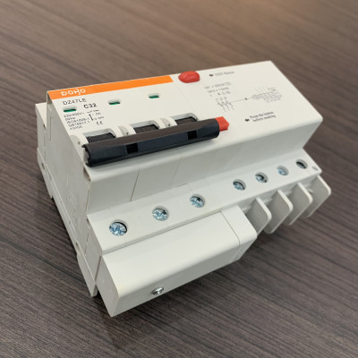 Cầu Dao Chống Giật 3 Pha Dobo Electric Korea (63A - 30mA - 380V) - Trắng