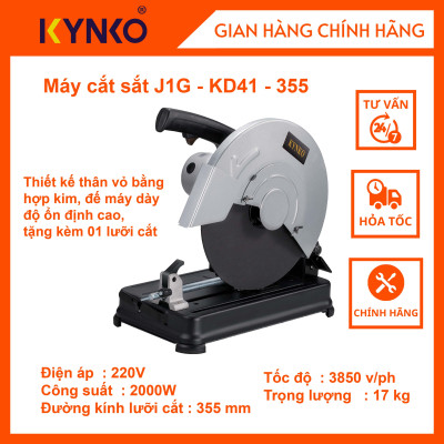 Máy cắt sắt KYNKO J1G- KD41 -355 siêu bền # 6411 x chính hãng giá tốt