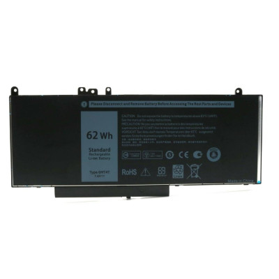 Pin Tương Thích Cho Laptop Dell Latitude E5450 E5470 E5550 E5570 6Mt4T 62Wh - Hàng Nhập Khẩu New Seal TEEMO PC TEBAT259