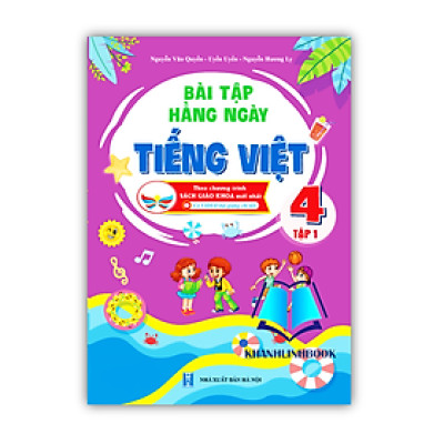 Sách - Bài tập hằng ngày tiếng việt 4 - tập 1 ( cánh diều )