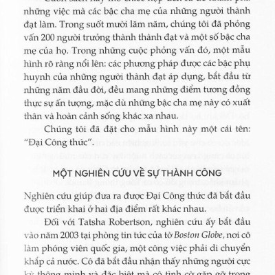 Đại Công Thức - Mở Khóa Bí Quyết Nuôi Dạy Con Thành Đạt