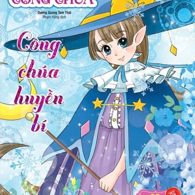 Sách - Dán Hình Và Tô Màu Công Chúa - Công Chúa Huyền Bí