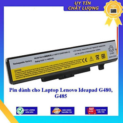 Pin dùng cho Laptop Lenovo Ideapad G480 G485 - Hàng Nhập Khẩu  MIBAT925