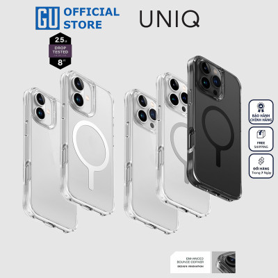 Ốp Lưng UNIQ LifePro Xtreme MagClick Charging Cho iPhone 16/ 16 Plus/ 16 Pro/ 16 Pro/ 16 Pro Max Chống Bám Vân Tay Hàng Chính Hãng