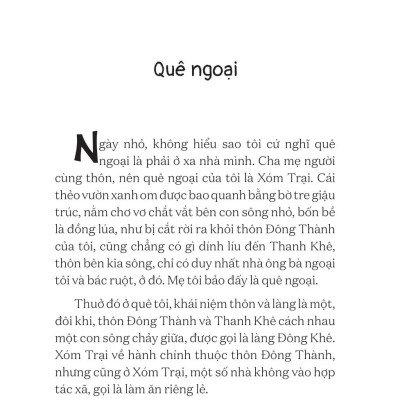 Sách - Viết Cho Những Điều Bé Nhỏ - Những Miền Hương Nhớ