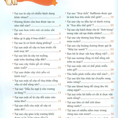 Càng Hỏi Càng Thông Minh - 1001 Câu Hỏi "Làm Thế Nào?" - Thế Giới Thực Vật