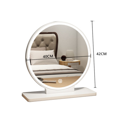 Gương để bàn viền led cảm ứng 1 chạm thương hiệu IGA - GP214