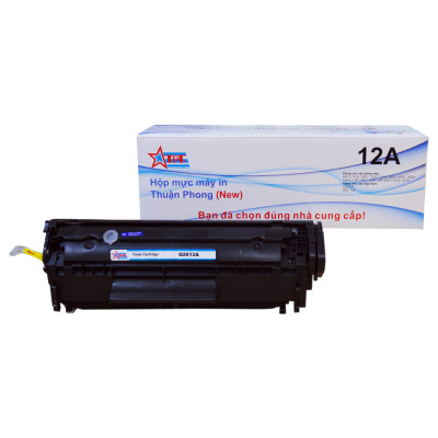 Hộp mực Thuận Phong 12A (TỰ NẠP) dùng cho máy in HP LJ 1010/ 1020/ 3030/ 3050/ Canon LBP 2900/ 3000/ MF 4000/ 4100 - Hàng Chính Hãng